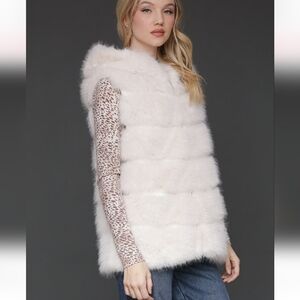 Avec Les Filles - Hooded Zip Vest - M